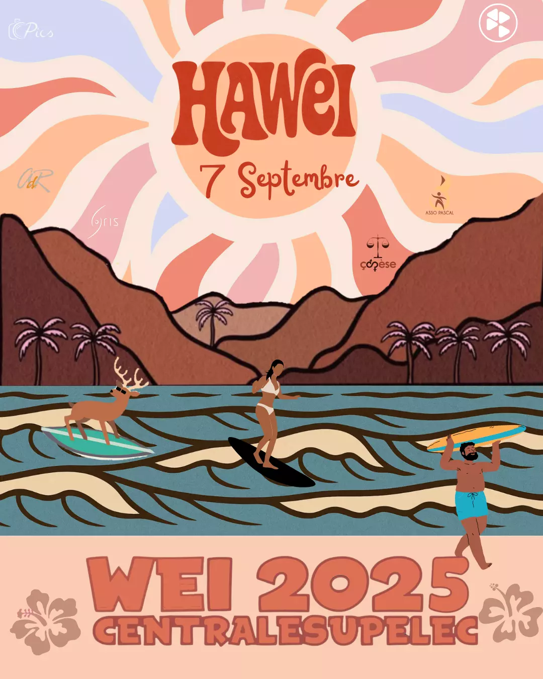 post affiche hawei